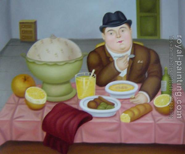 Fernando Botero : Supper II